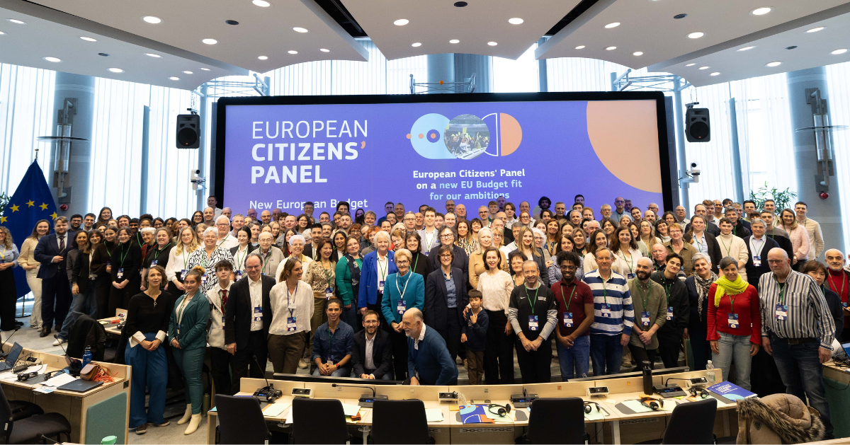 European Commissions citizen panel for new budget